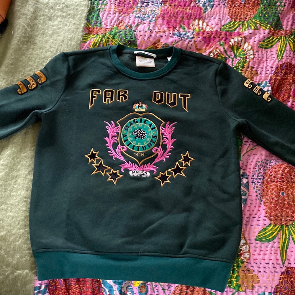 Scotch & Soda Far Out Sweatshirt Size Small